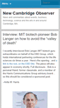 Mobile Screenshot of newcambridgeobserver.com